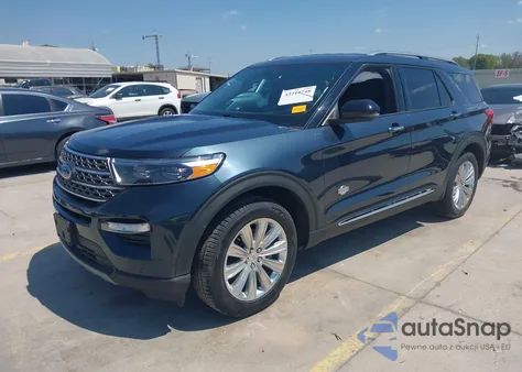 2022 Ford Explorer King Ranch из США, поврежденный, VIN 1FM5K7LC8NGA32963